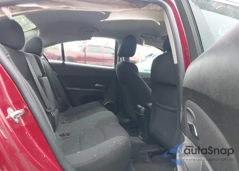 2012 Chevrolet Cruze Lt из США, поврежденный, VIN 1G1PE5SC2C7147316